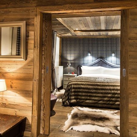 Le Chalet Blanc Megeve Bagian luar foto