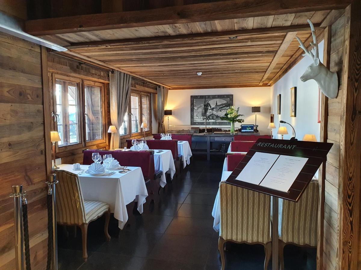 Le Chalet Blanc Megeve Bagian luar foto