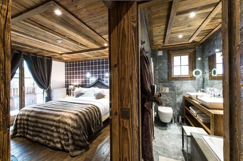Le Chalet Blanc Megeve Bagian luar foto